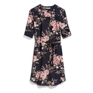 Floral 3/4 sleeve dress